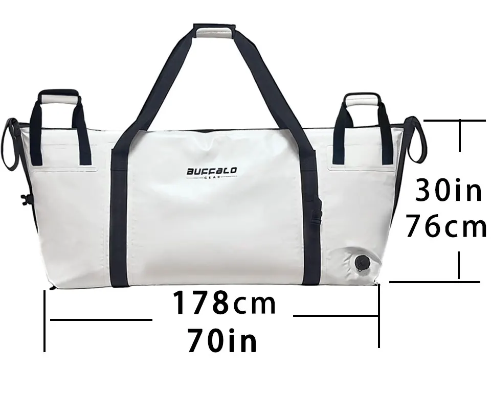 Bolsa plegable que ahorra espacio en el barco