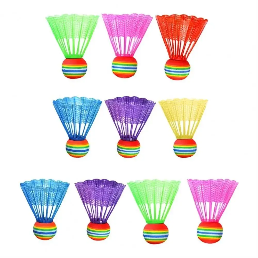 Volantes de bádminton multicolor - Juego de 4 piezas para exterior - imagen 3