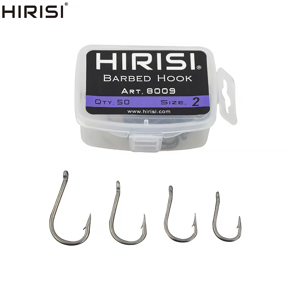 Anzuelos para carpa con micro púas de acero inoxidable - imagen 4