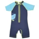 Traje de neopreno infantil con cremallera frontal y manga corta - imagen 2
