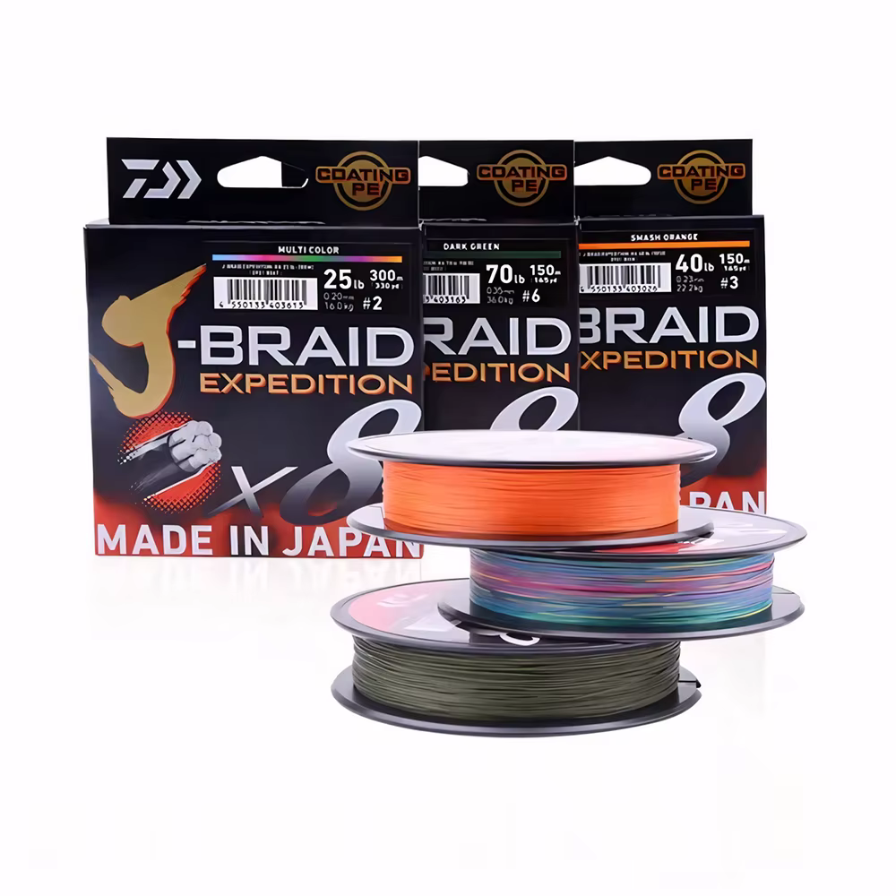 Daiwa J-Braid Expedition X8 hilo trenzado PE para pesca - imagen 5