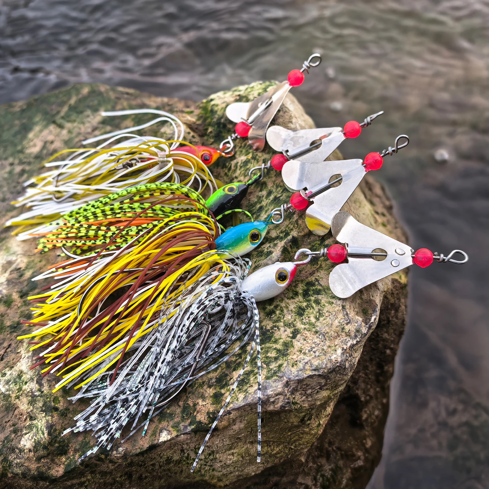 Chatterbait FREE FISHER con cuchilla para trucha - imagen 4