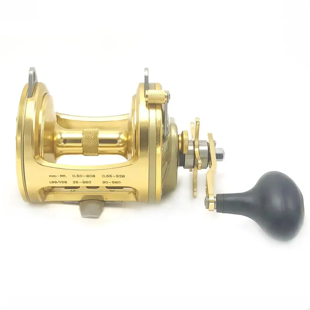 Carrete de tambor de mar para jigging, señuelo agua salada