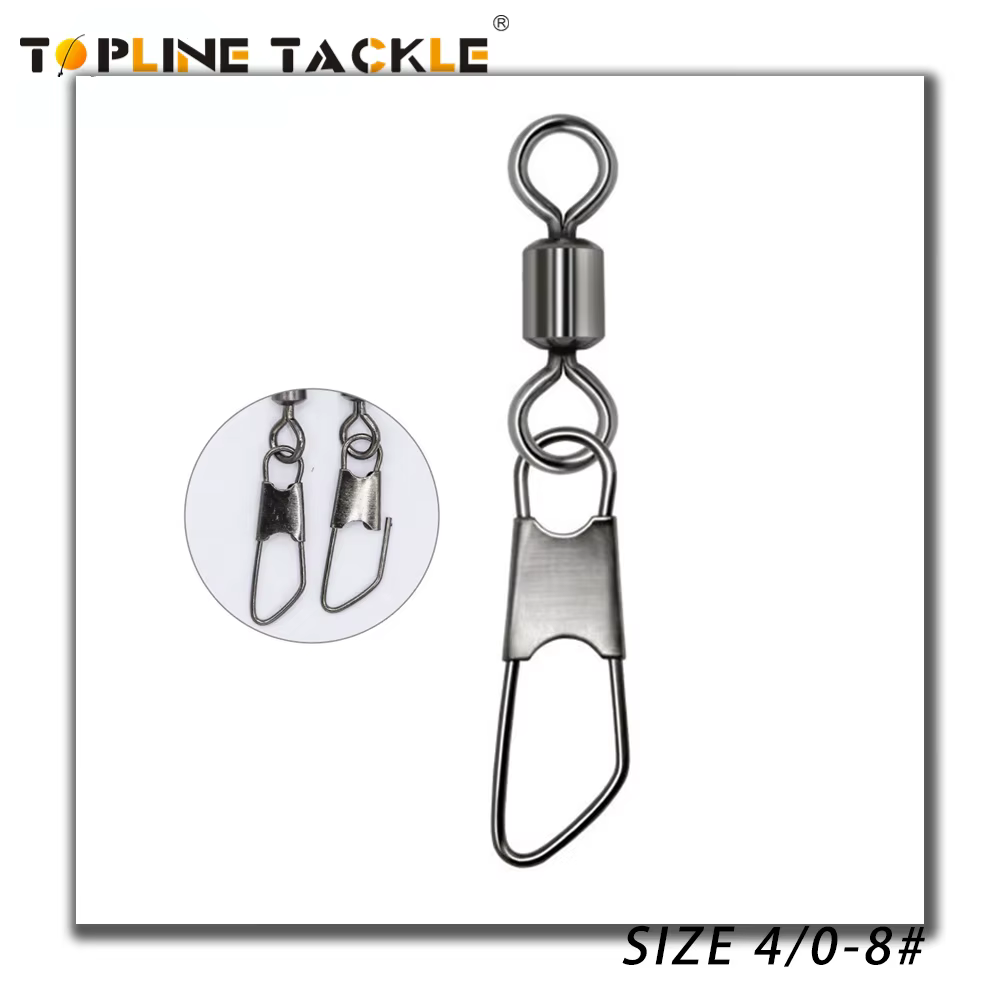 Anillo giratorio swivel acero inoxidable – Cierre a presión