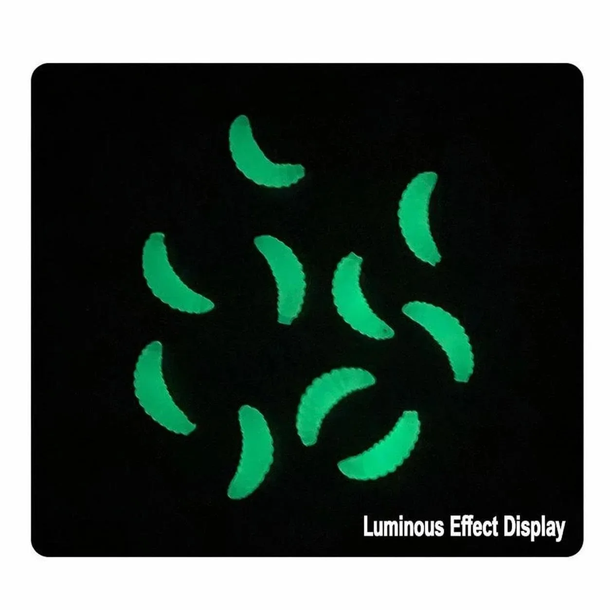 Imitación de lombriz en silicona blanda