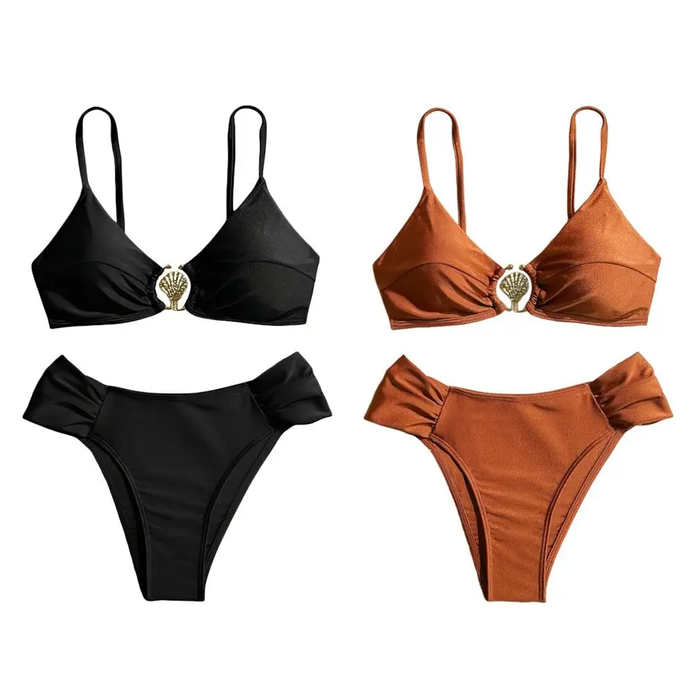 Vista del bikini en un look de verano