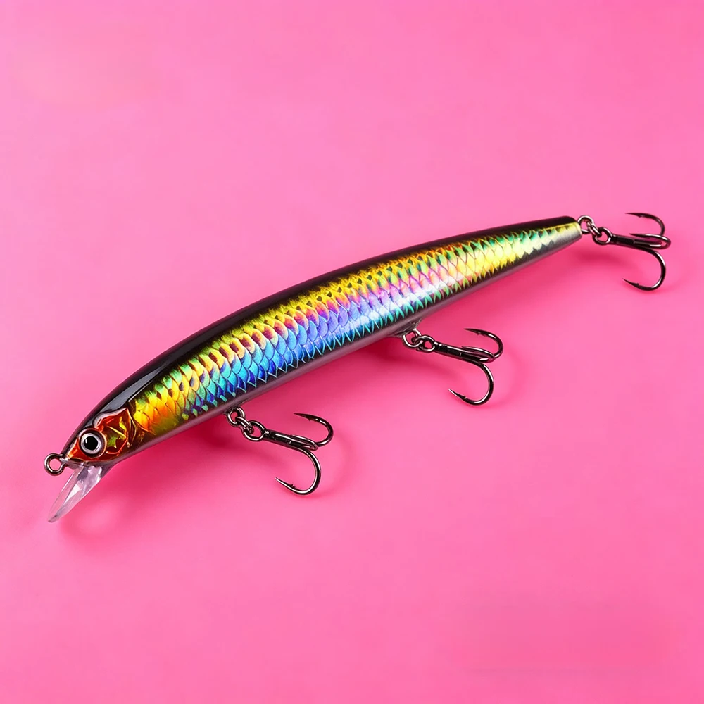 Señuelo flotante crankbait Testar minnow – para truchas y lubinas - imagen 4