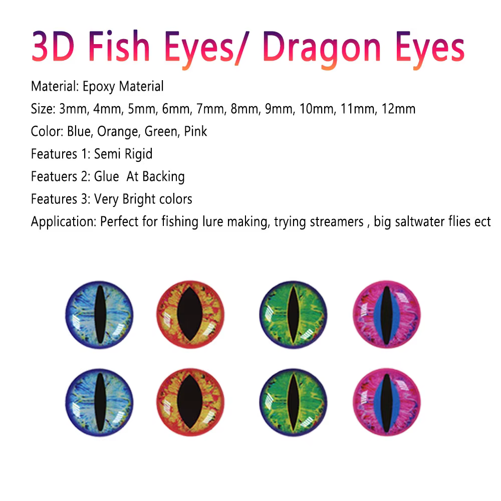 Ojos holográficos Bimoo 3D para streamer y moscas - imagen 2
