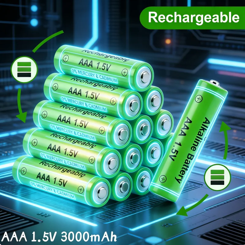 Pilas recargables AAA EPR de alta energía para linternas tácticas