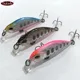 TAKEDO Minnow de hundimiento lento con anzuelo triple para lubina - imagen 5