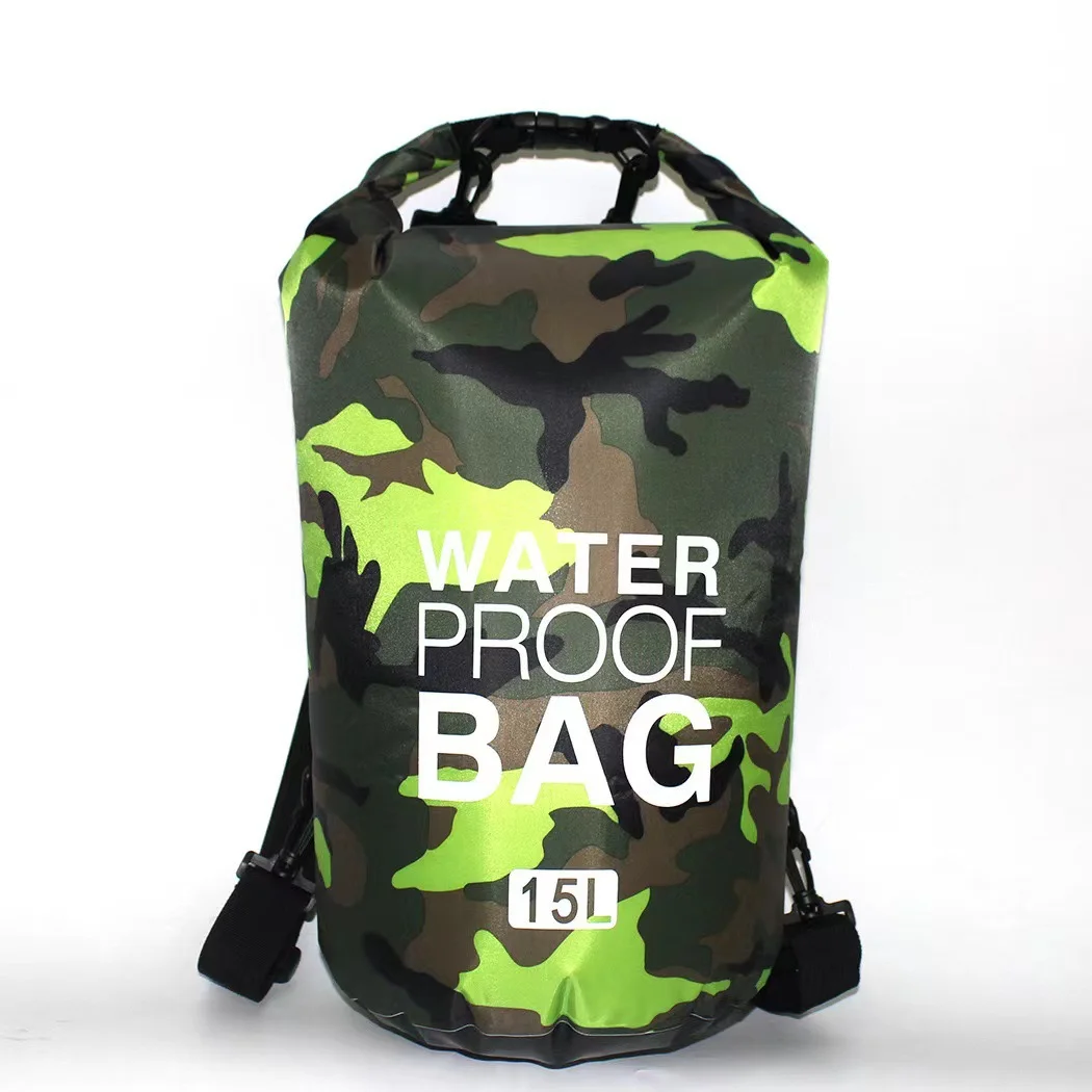 Bolsa impermeable de pesca camuflaje con gran capacidad exterior - imagen 3