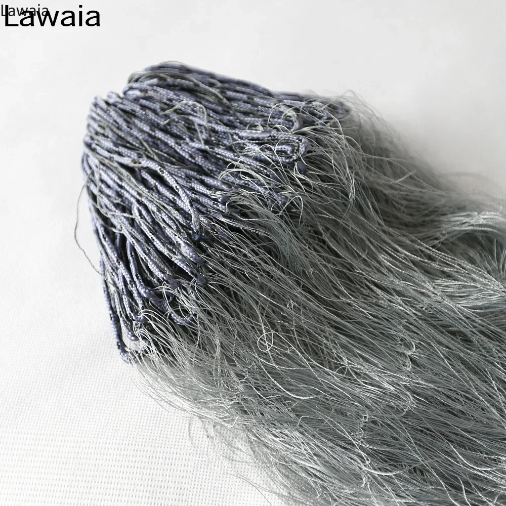 Lawaia Red de pesca multifilamento colgante tres capas río - imagen 3