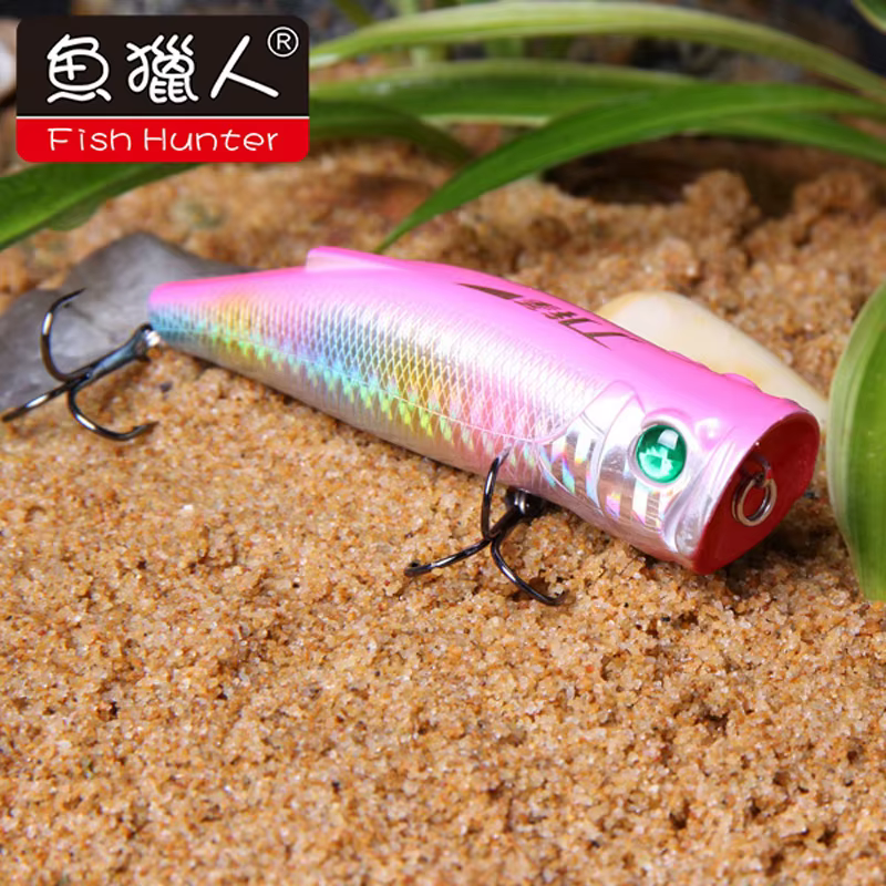 LUTAC Popper Señuelo de Superficie 3D Ojo de Pez - imagen 4