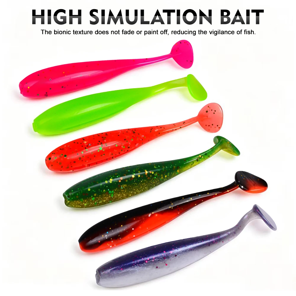 Sunlure Señuelos de silicona PVA en forma de gusano para mar - imagen 2