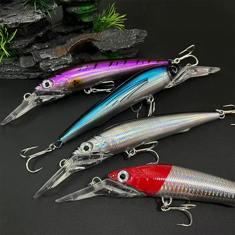 Wobbler hundimiento 140mm Swimbait para lubina - imagen 2