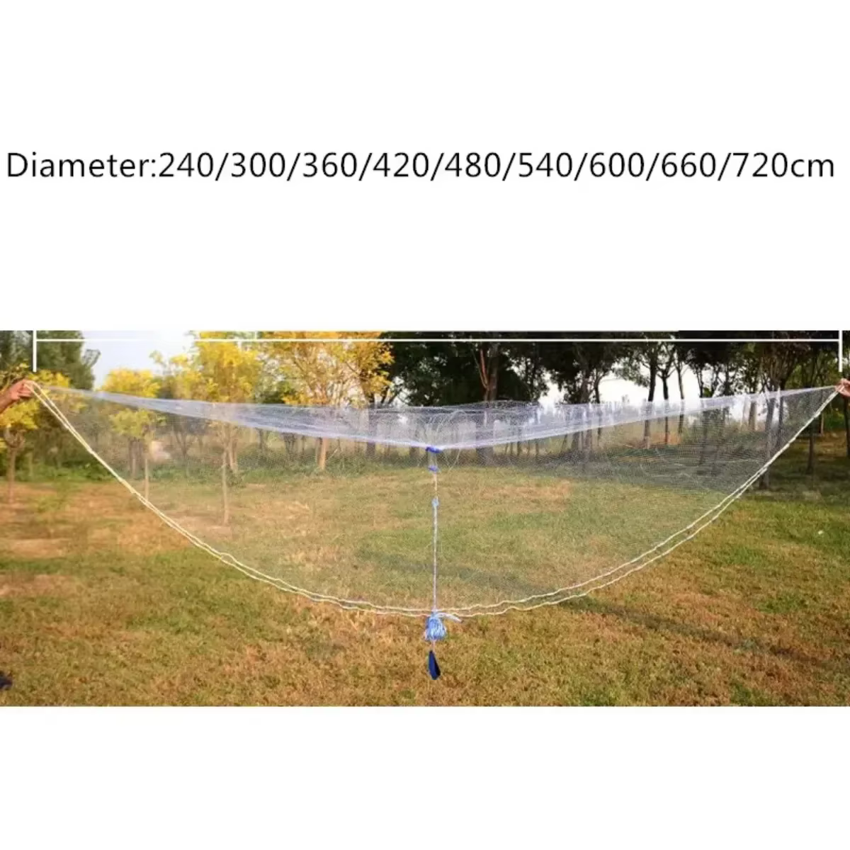 Salabre Monofilamento Sin Anillo Estilo USA para Pesca - imagen 3