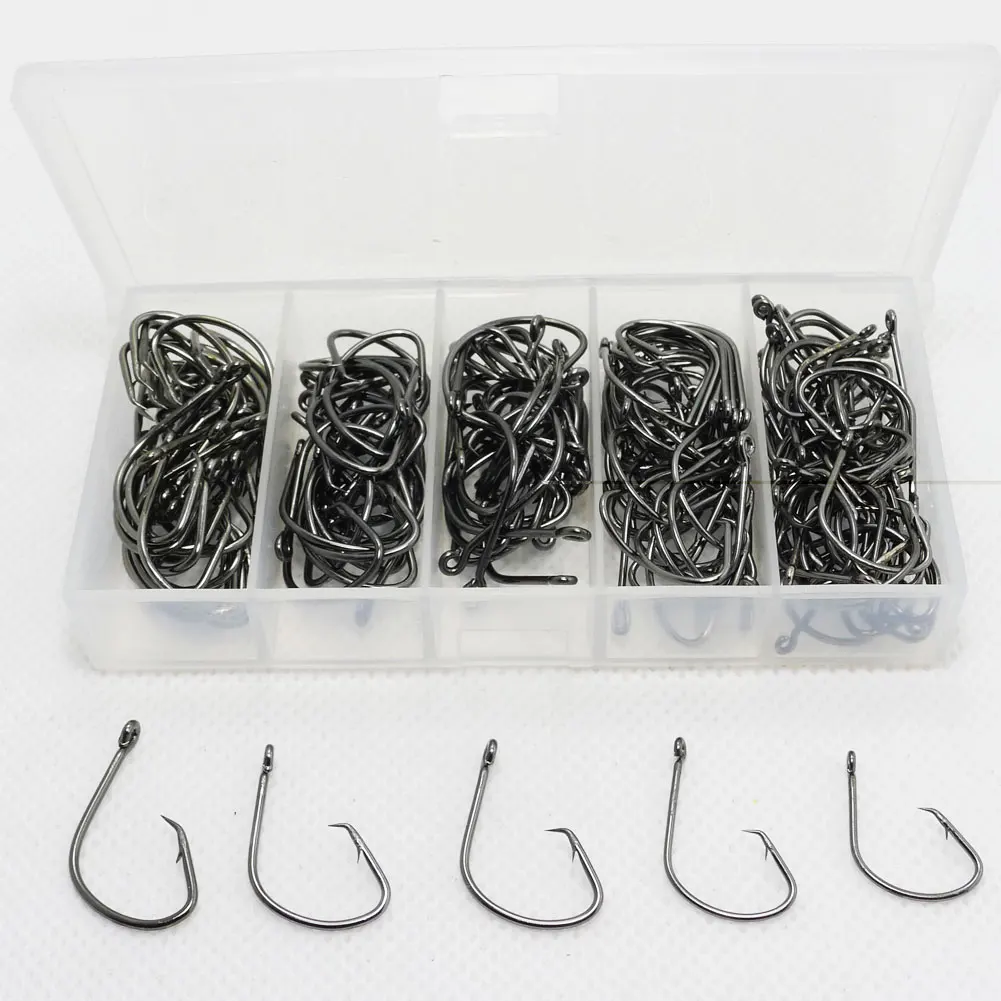 Accesorios/anzuelos negros en kit