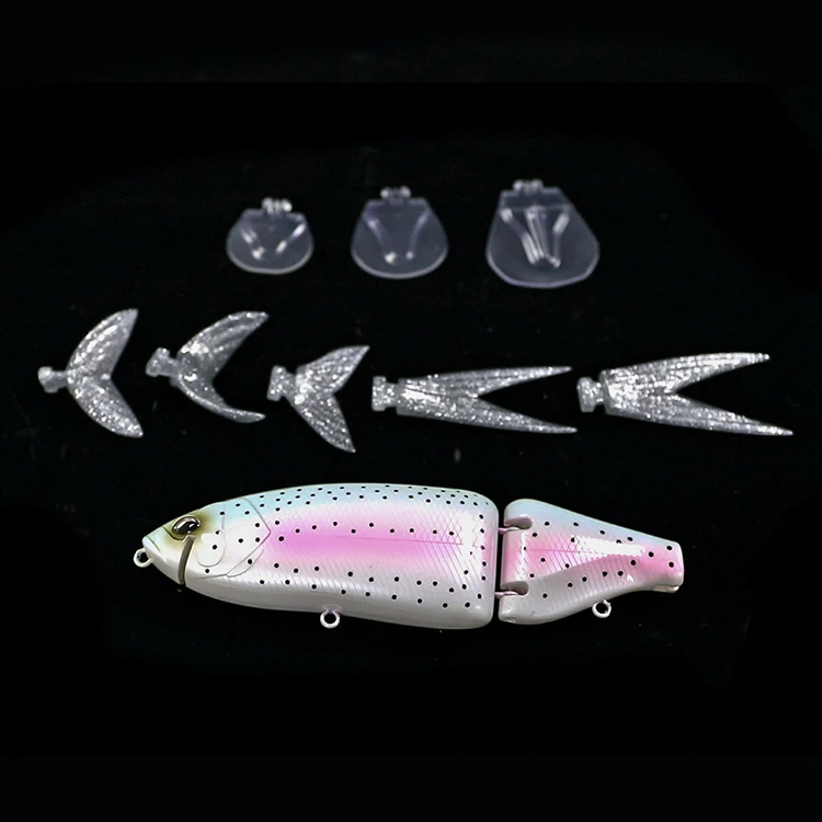 DRT Klash 9 swimbait articulado flotante topwater para lucio - imagen 3