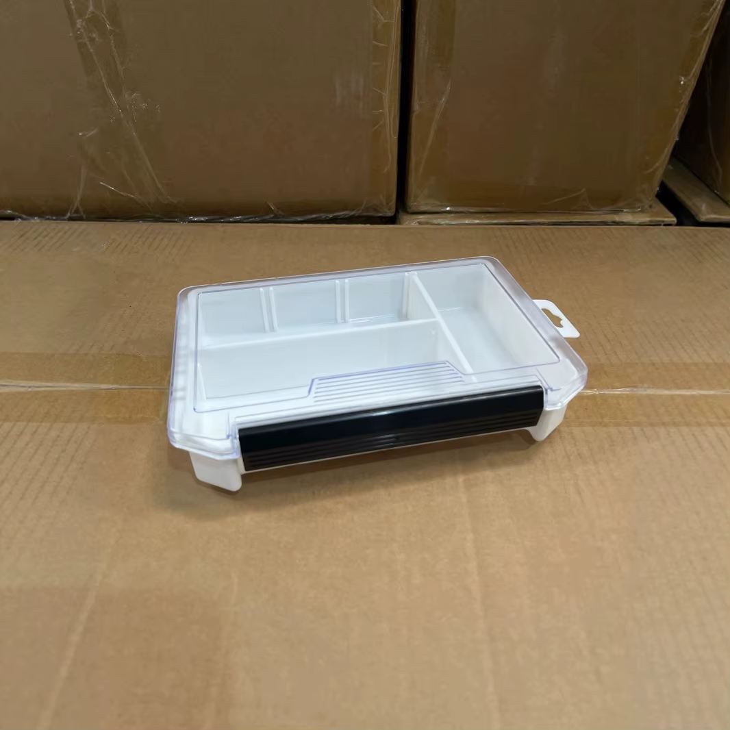 Caja aparejos de pesca portátil organizador señuelos gran capacidad - imagen 3