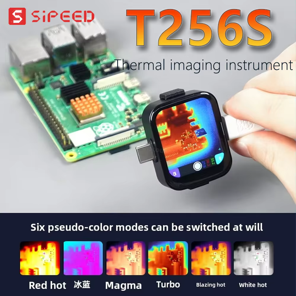 Cámara termográfica T256S con IA USB-C para inspección y reparación - imagen 4