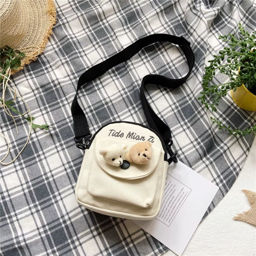 Bolso Bandolera Bordado con Diseño de Dibujos Animados para Niñas - imagen 5