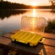 Caja de pesca estanca con compartimentos para señuelos y anzuelos - imagen 4