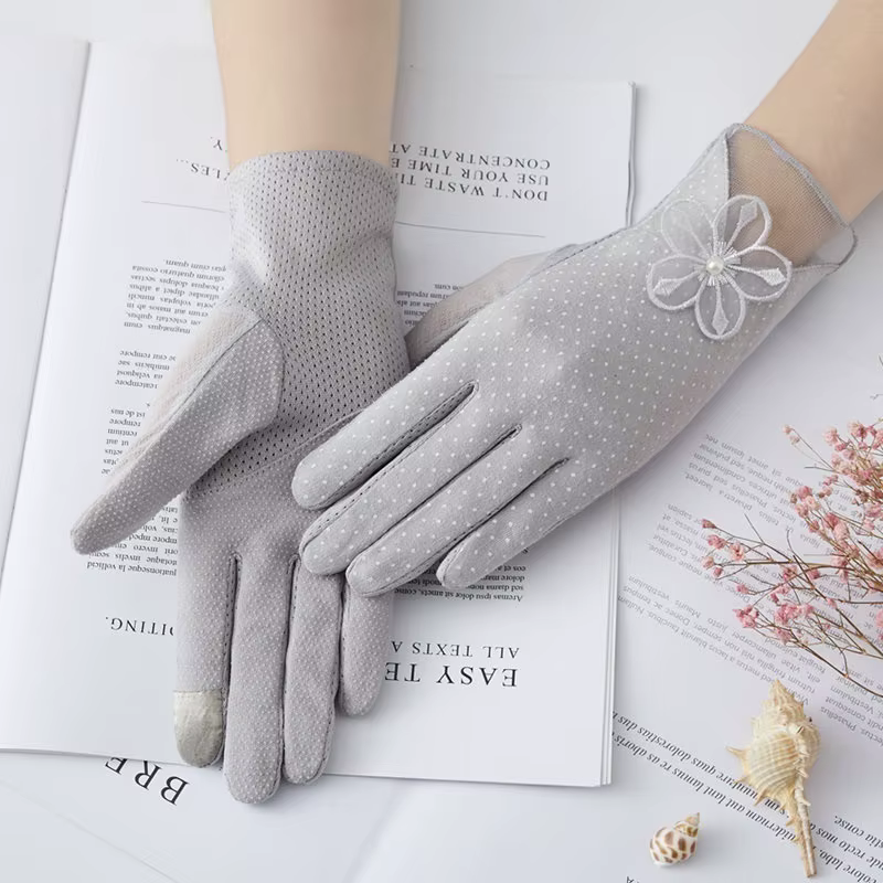 Guantes de pesca UV mujer – Antideslizantes, elásticos y táctiles - imagen 2