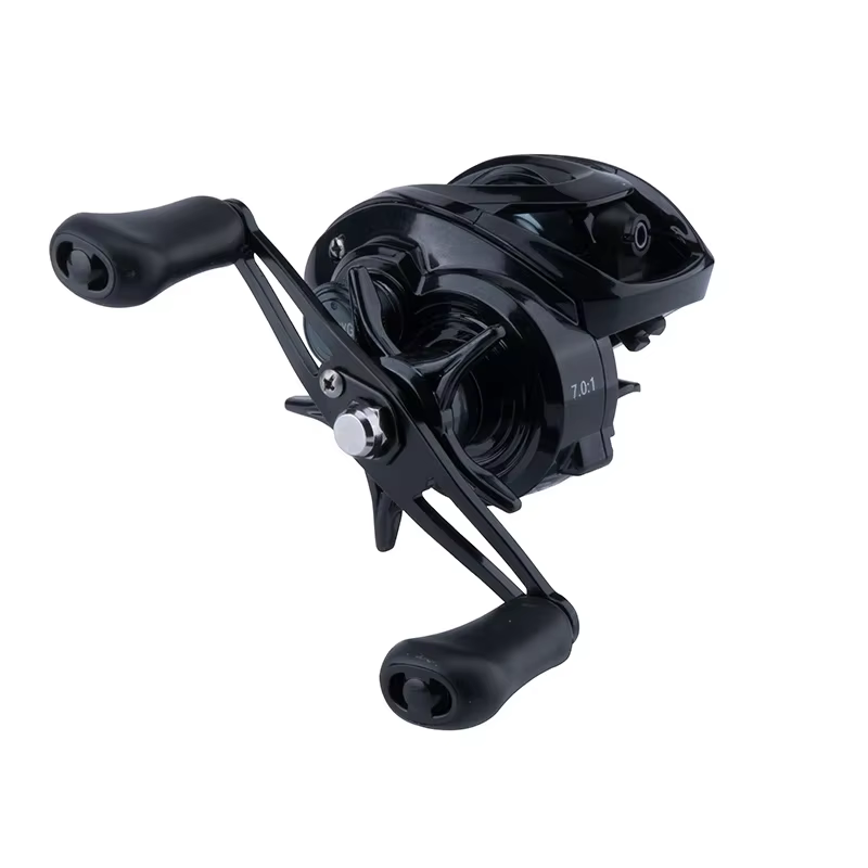 Carrete Baitcasting DEUKIO DC – 7.0:1, 8kg arrastre, latón - imagen 4