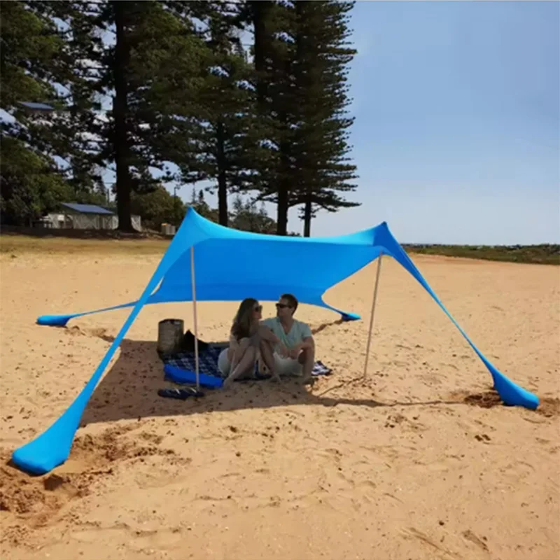 Carpa de pesca portátil resistente al viento y sol UPF50+ - imagen 2