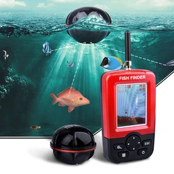 Sonar inalámbrico portátil con alerta para pesca