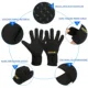 Goture Guantes de Pesca Neopreno Impermeables Antideslizantes