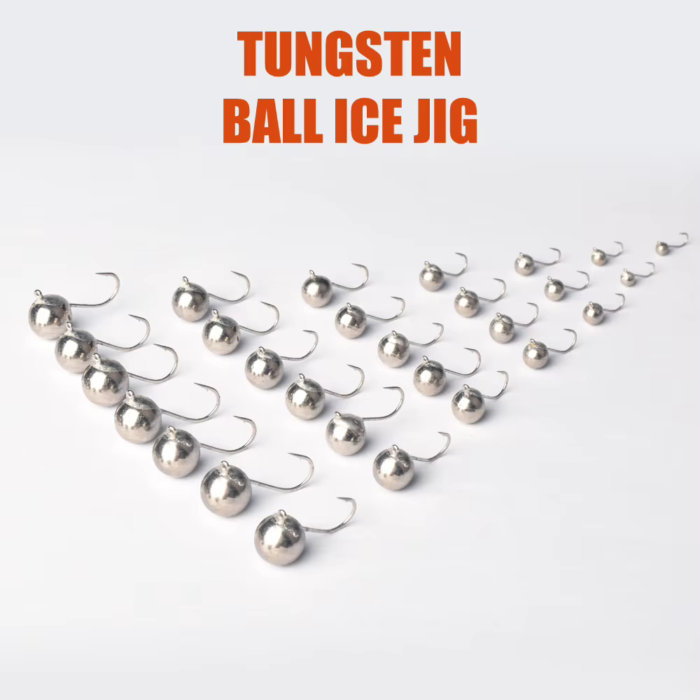 Cabezas Jig Esféricas Muunn Tungsteno – Pesca en Hielo - imagen 2