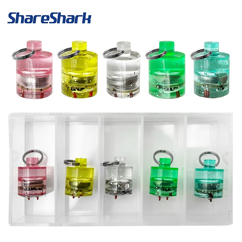 ShareShark señuelo LED mini cilíndrico con luz nocturna submarina - imagen 2