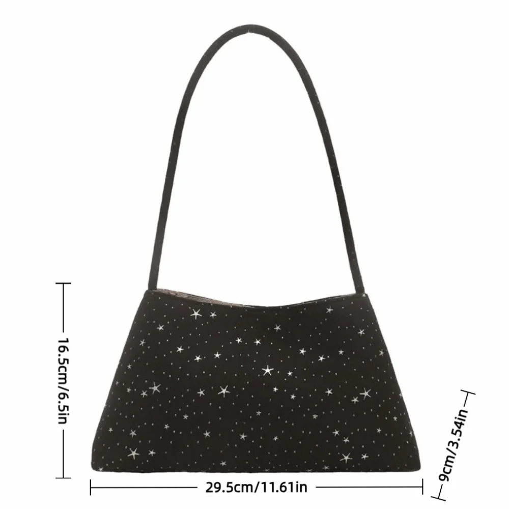 Bolso de hombro con estrellas estilo coreano, gran capacidad verano - imagen 5