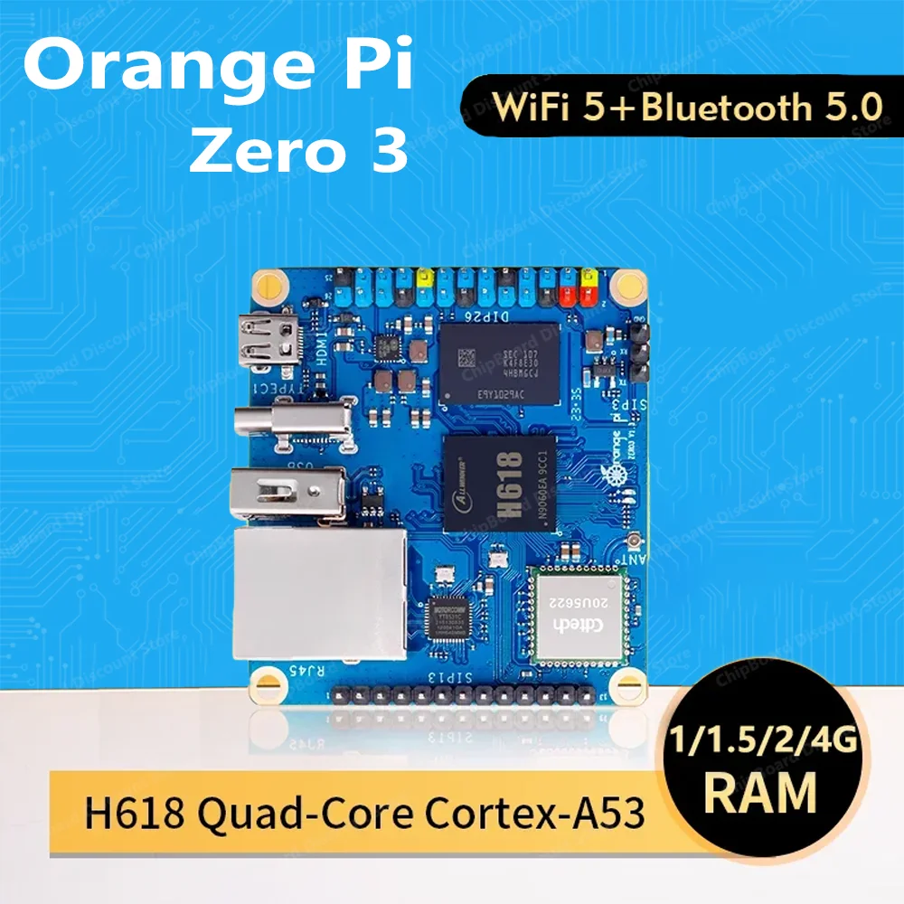 Orange Pi Zero 3 Placa de desarrollo para proyectos IoT - imagen 5