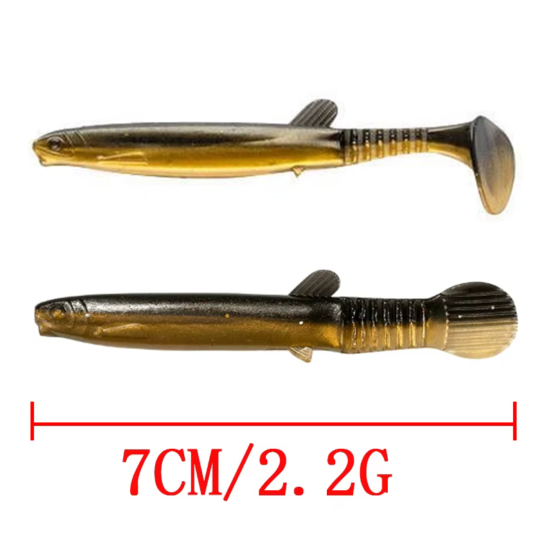 Señuelos Suaves TAKEDO Tipo Culebrilla 7cm – Multisección para Lubina - imagen 2