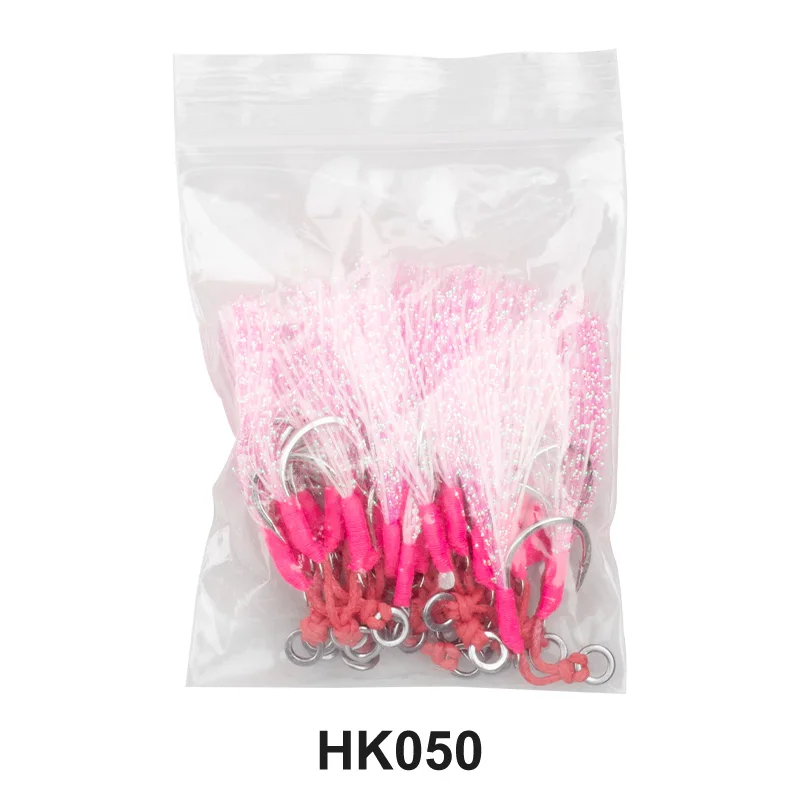 Anzuelos Gemelos TEASER HK050 – Luminosos para jigging en agua salada - imagen 3
