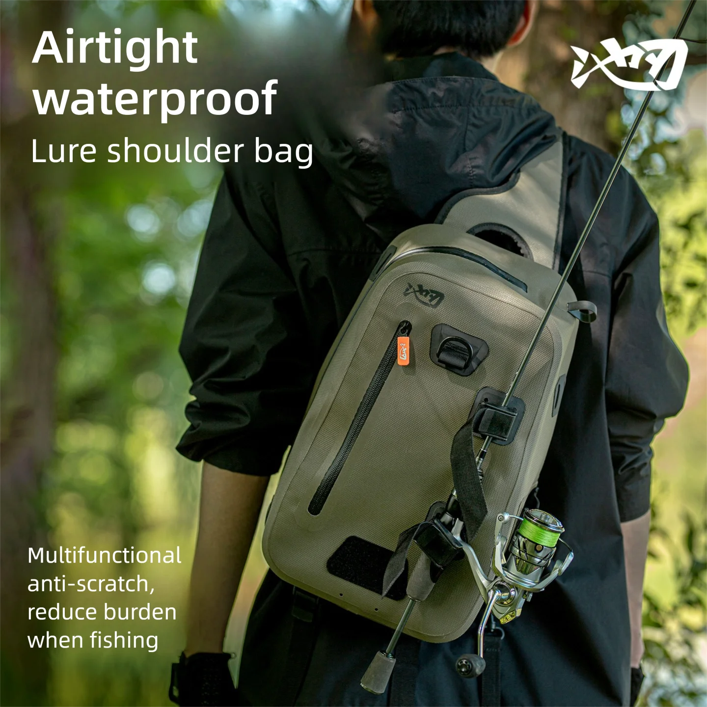 Bolso pesca impermeable LINNHUE – Almacenamiento para señuelos y accesorios