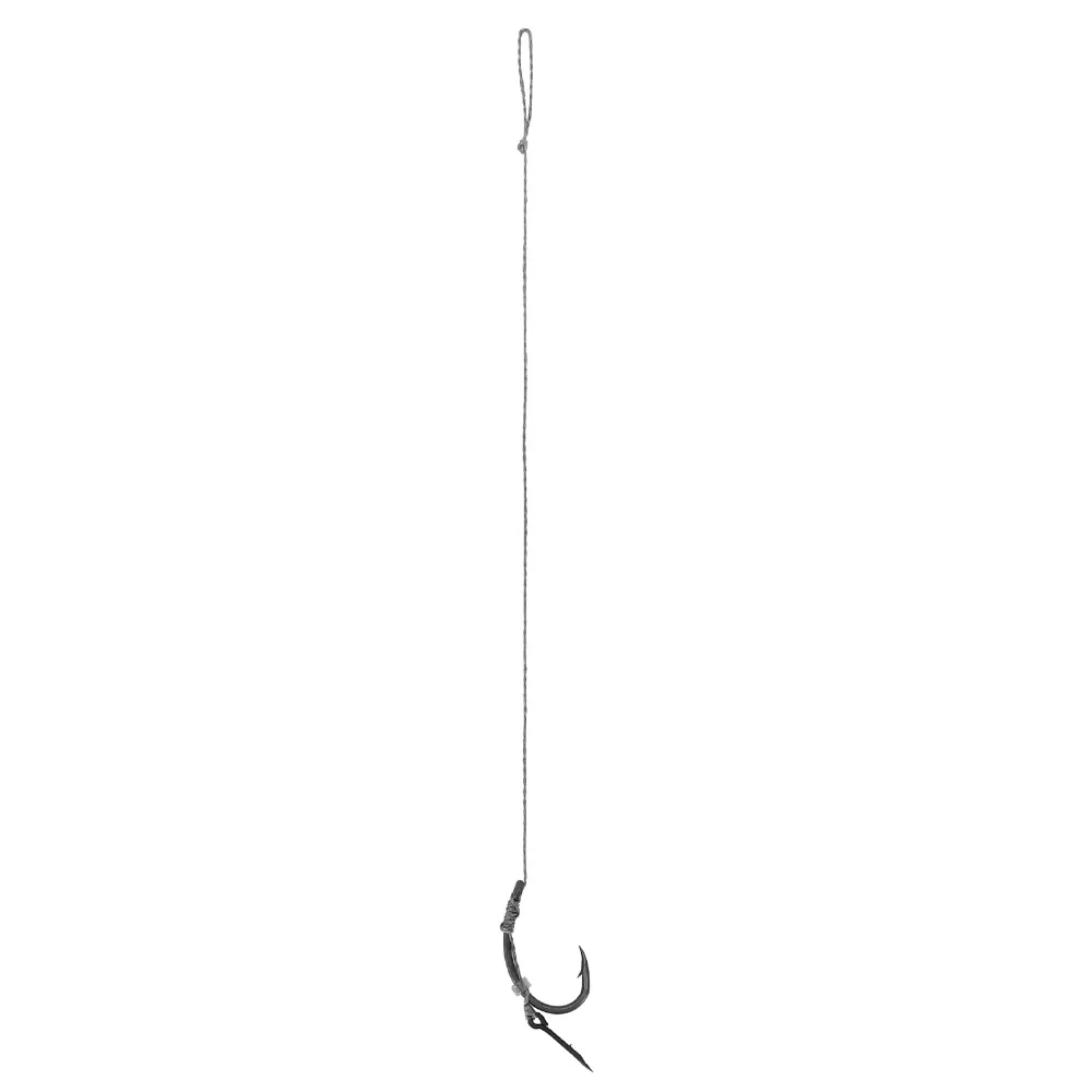 Anzuelo con púas y línea de nailon