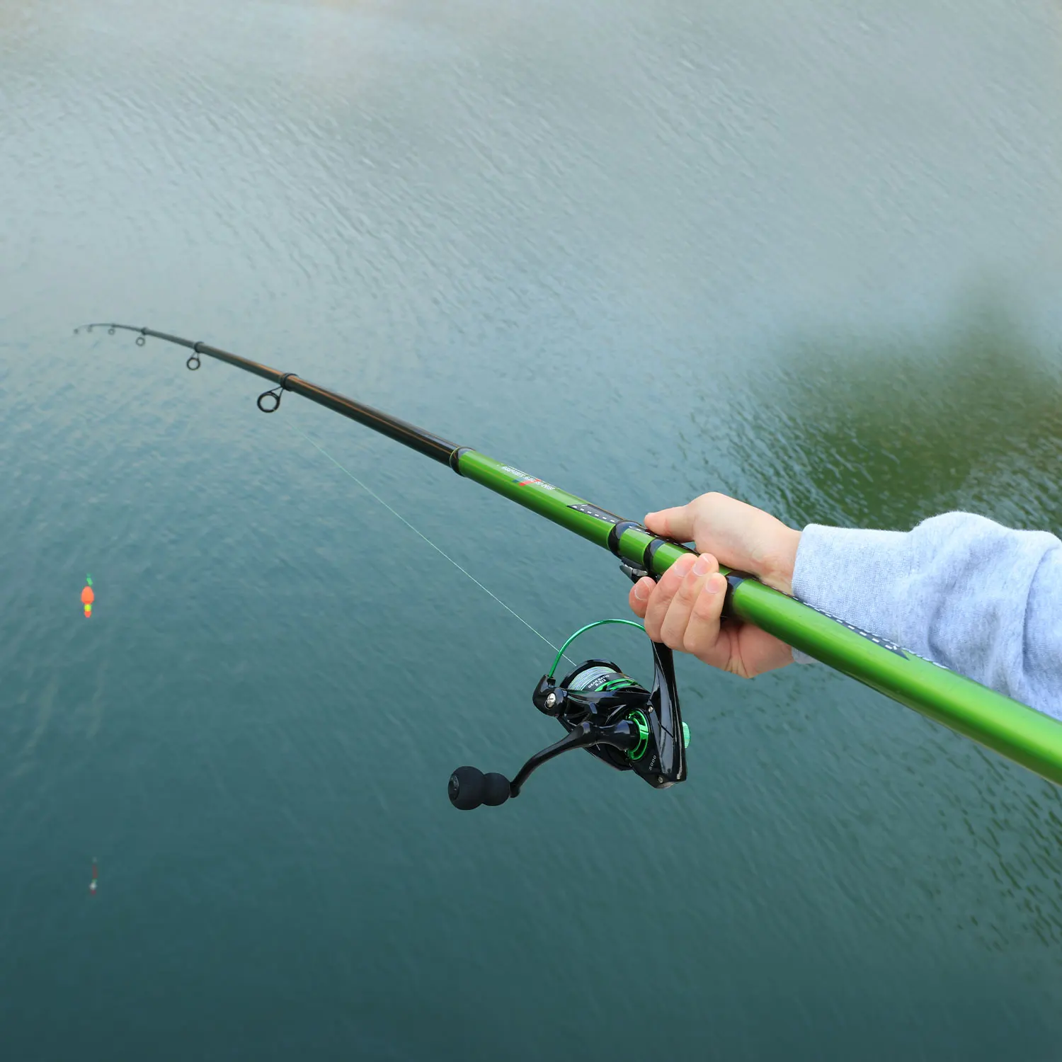 Caña telescópica surfcasting Sougayilang con anillas cerámicas - imagen 3