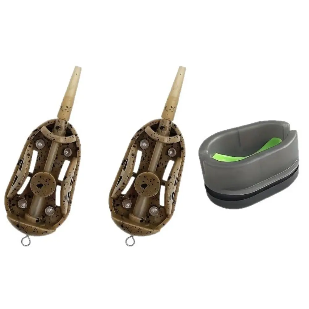 Jaula Method Feeder con plomos y molde incluido para carpa - imagen 3