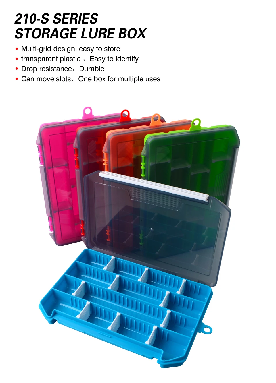 Caja de pesca NEPTUNE SPEAR vista exterior