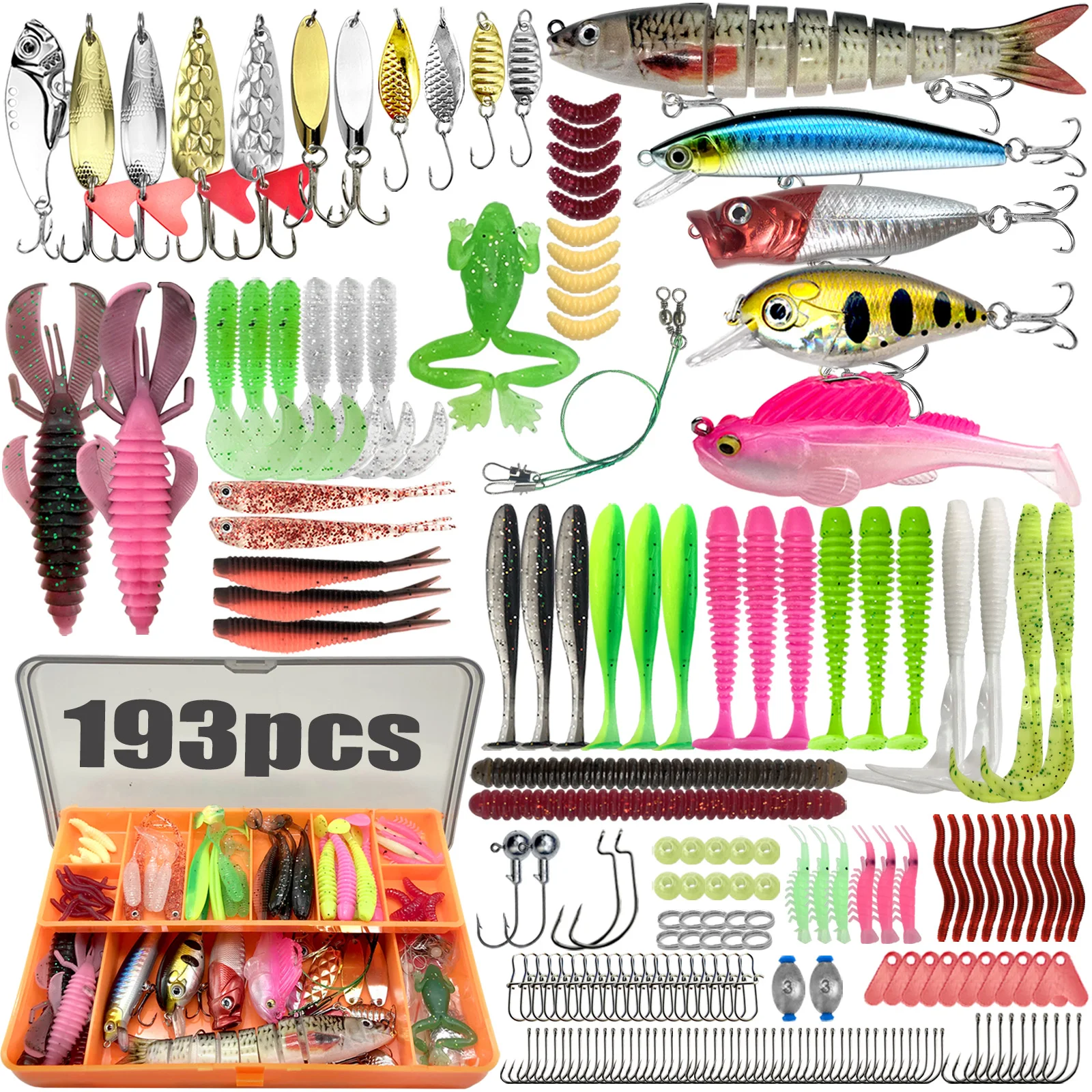 Kit de señuelos de pesca para trucha, lucio y perca - imagen 5