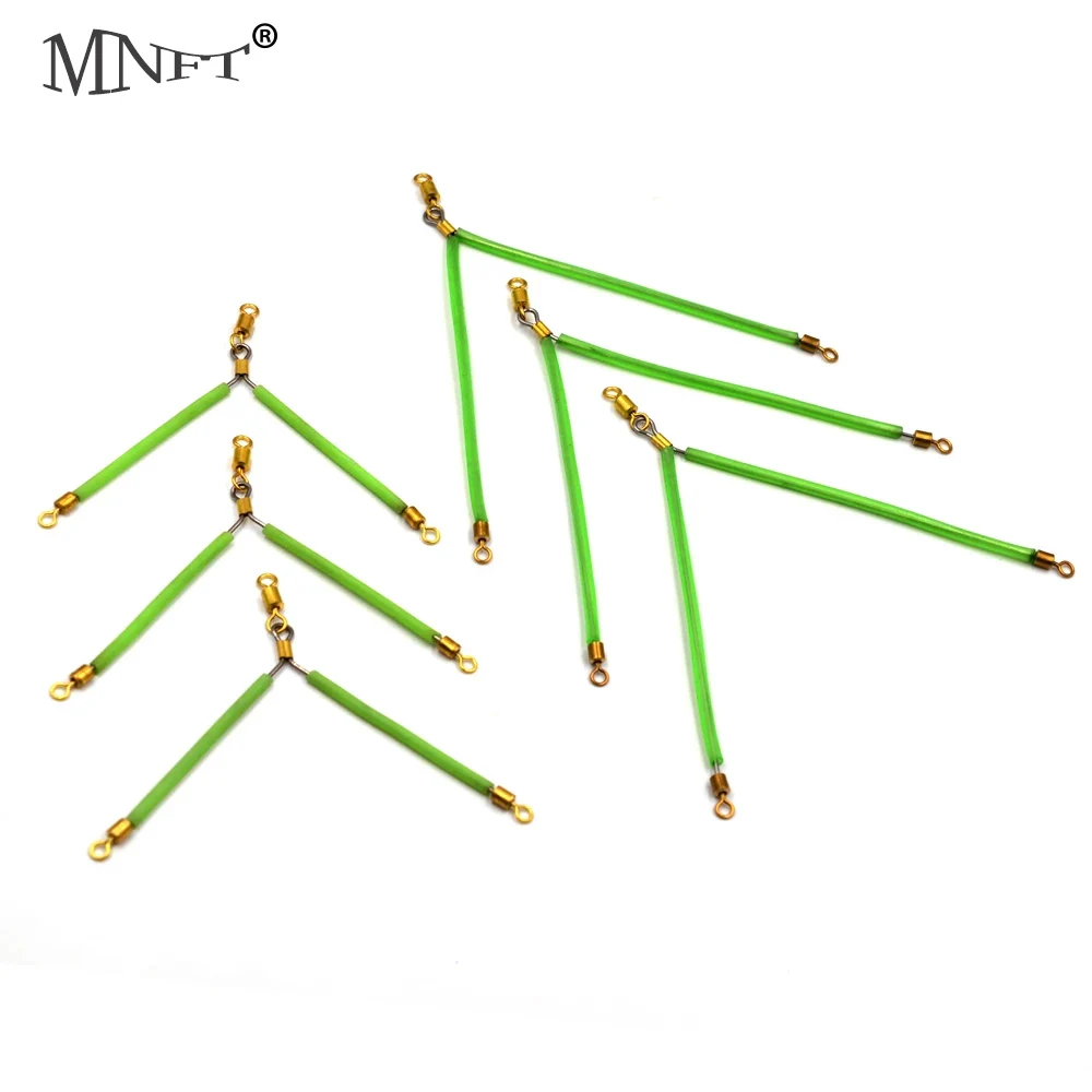 MNFT Soporte de Equilibrio Pesca con Tubo Luminoso y Gancho Giratorio - imagen 3