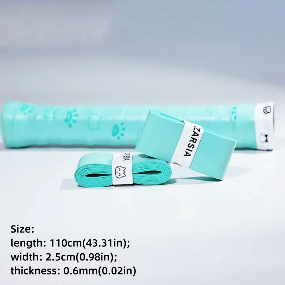 Cinta de agarre multicolor PU para raqueta de bádminton y tenis - imagen 5