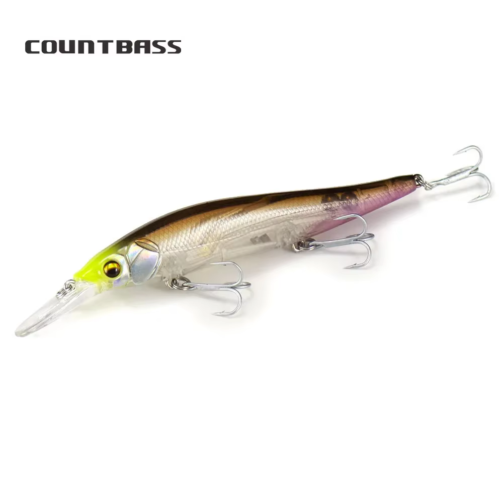 Countbass 112mm Minnow - Jerkbait flotante profundidad 2,5-3m - imagen 3