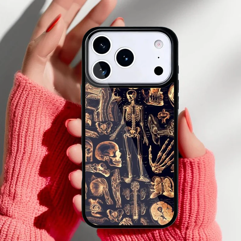 Vista trasera de la funda para iPhone