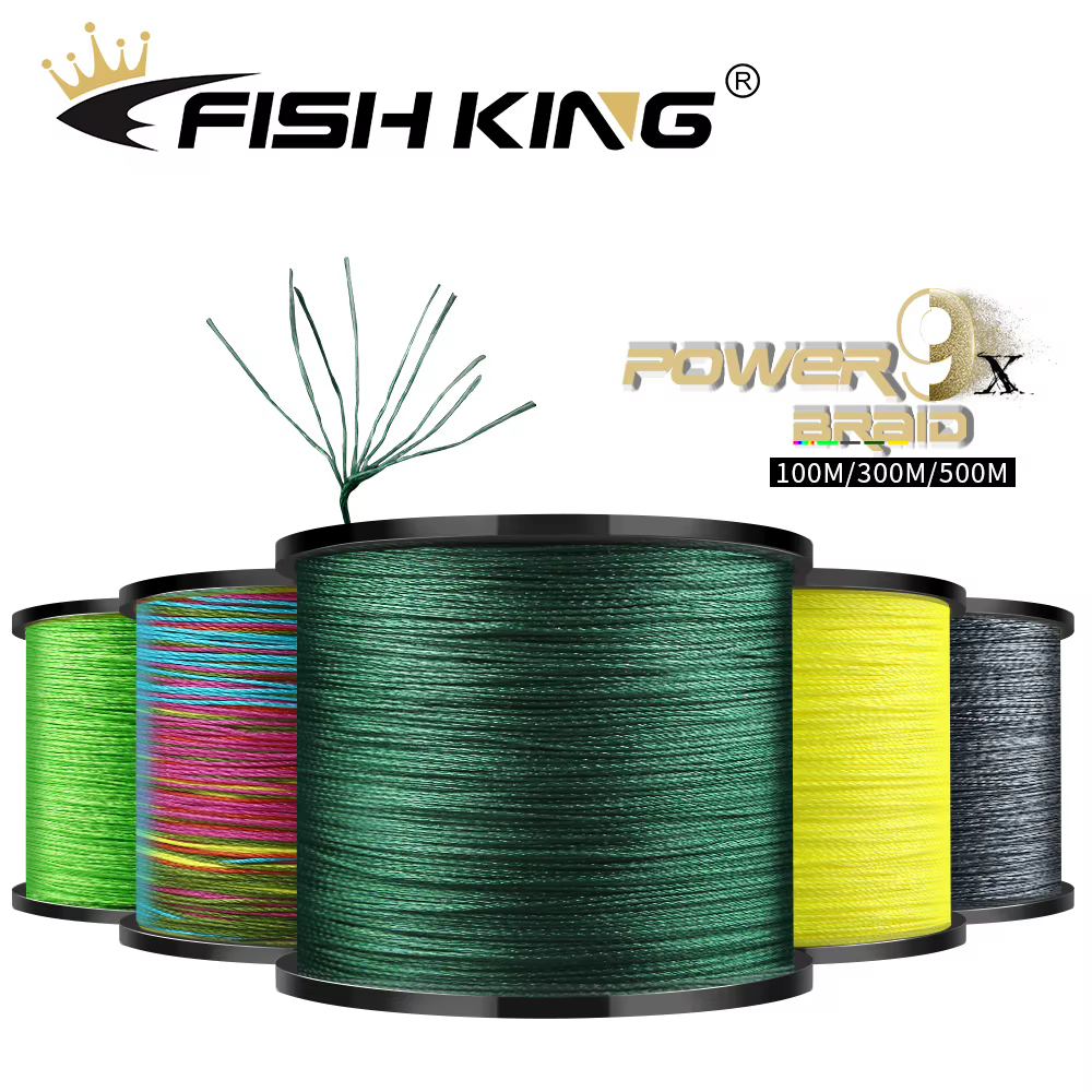 Fish King Sedal Trenzado 9 Hebras para Carpa - imagen 4