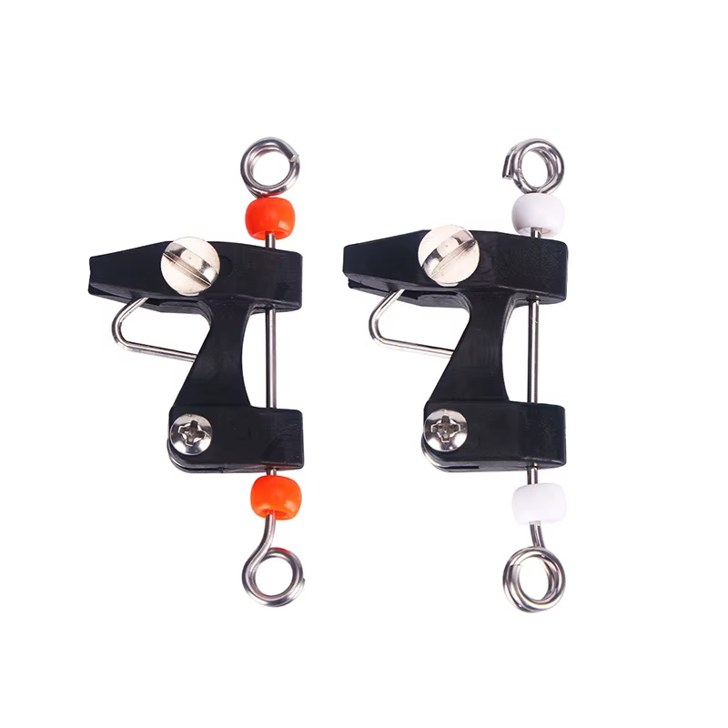 WEIHE Clip separador de líneas de pesca con bloqueo