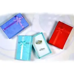 Organizador de pendientes con cajas de regalo para joyería collar pulsera